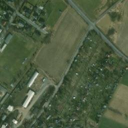 Satellite imagery of [Horní Benešov] church t., CZ