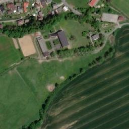 Satellite imagery of [Bělá ve Slezsku] church t., CZ