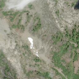 Satellite imagery of Mount Churchill, CA