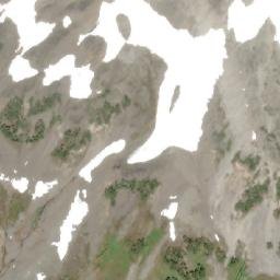 Satellite imagery of The Black Tusk, CA