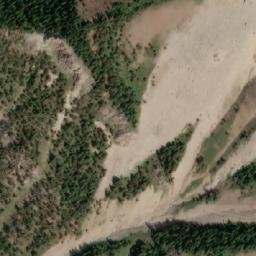 Satellite imagery of Mount Lyne, CA