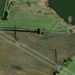 Satellite imagery of [Klášter Teplá] former factory chimney, CZ