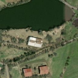 Satellite imagery of [Klášter Teplá] former factory chimney, CZ