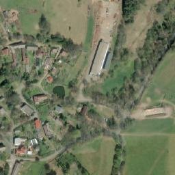 Satellite imagery of [Úterý-Vidžín] church t., CZ
