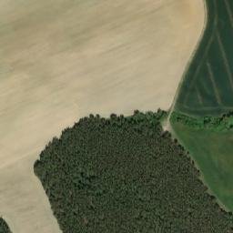 Satellite imagery of [Štichovice-Křečov] church t., CZ