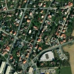 Satellite imagery of [Dolní Břežany] chapel t., CZ