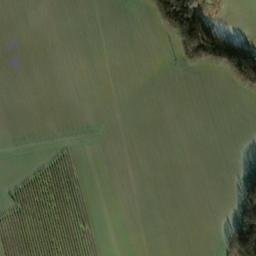Satellite imagery of [Strančice-Otice] church t., CZ