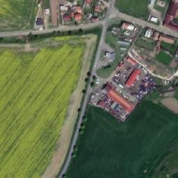 Satellite imagery of [Rozhovice] church t., CZ