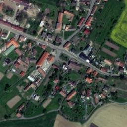 Satellite imagery of [Rozhovice] church t., CZ