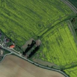 Satellite imagery of [Rozhovice] church t., CZ