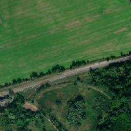 Satellite imagery of [Hrochův Týnec] factory chimney, CZ