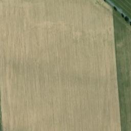 Satellite imagery of [Jehnědí] chapel sanctus t., CZ