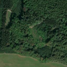 Satellite imagery of Na horách [Olšany nad Moravou] chapel sanctus t., CZ