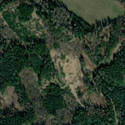Satellite imagery of [Bludov] church sanctus t., CZ