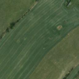 Satellite imagery of [Horní Životice] church t., CZ