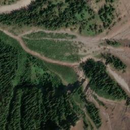 Satellite imagery of Mount Lyne, CA