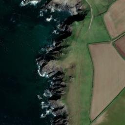 Satellite imagery of Lizard Point, GB