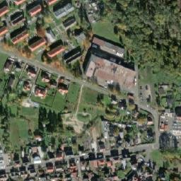 Satellite imagery of [Velká Hleďsebe] church t., CZ