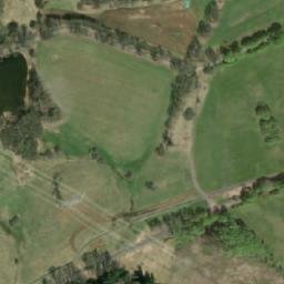 Satellite imagery of [Klášter Teplá] former factory chimney, CZ