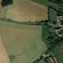 Satellite imagery of [Všehrdy] church t., CZ