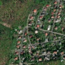 Satellite imagery of [Černošice] church t., CZ