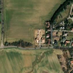 Satellite imagery of [Popovičky] church t., CZ