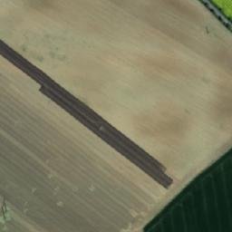 Satellite imagery of [Rozhovice] church t., CZ