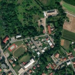 Satellite imagery of [Hrochův Týnec] church t., CZ