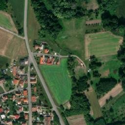 Satellite imagery of [Hrochův Týnec] church t., CZ