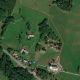 Satellite imagery of [Horní Heřmanice v Čechách] church t., CZ