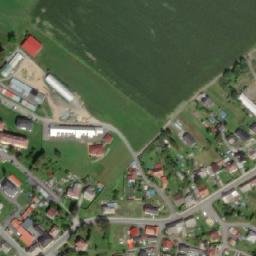 Satellite imagery of [Štíty-město] church t., CZ