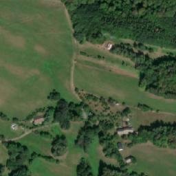 Satellite imagery of Na horách [Olšany nad Moravou] chapel sanctus t., CZ