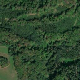 Satellite imagery of Na horách [Olšany nad Moravou] chapel sanctus t., CZ