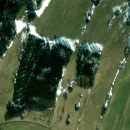 Satellite imagery of Moravická hora, CZ
