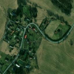 Satellite imagery of [Dlouhá Stráň] church sanctus t., CZ