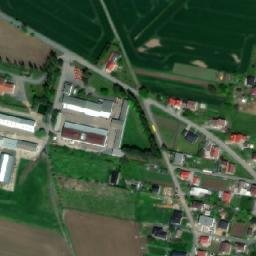 Satellite imagery of [Štěpánkovice] church t., CZ
