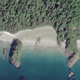 Satellite imagery of Rugged Point, CA