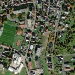 Satellite imagery of [Velká Hleďsebe] church t., CZ