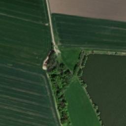 Satellite imagery of [Chrudim] cemetery church t., CZ