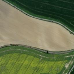 Satellite imagery of [Chrudim] cemetery church t., CZ