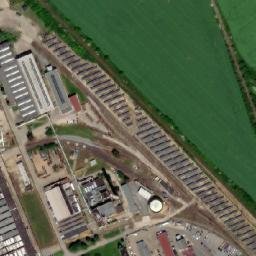 Satellite imagery of [Chrudim] factory chimney, CZ