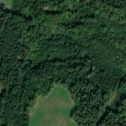 Satellite imagery of Na horách [Olšany nad Moravou] chapel sanctus t., CZ