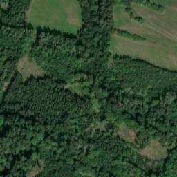 Satellite imagery of Na horách [Olšany nad Moravou] chapel sanctus t., CZ