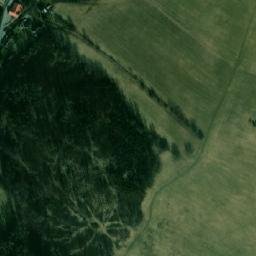 Satellite imagery of [Dlouhá Stráň] church sanctus t., CZ