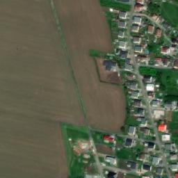 Satellite imagery of [Štěpánkovice] church t., CZ