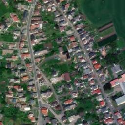Satellite imagery of [Štěpánkovice] church t., CZ