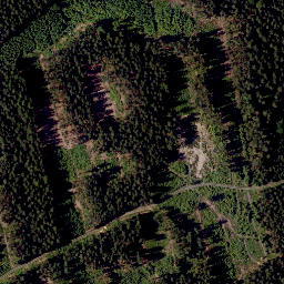 Satellite imagery of Čupřina [Stará Voda - Nové Mohelno], CZ