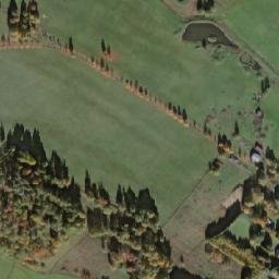 Satellite imagery of [Ovesné Kladruby] church t., CZ