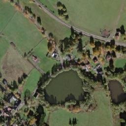 Satellite imagery of [Ovesné Kladruby] church t., CZ