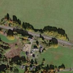 Satellite imagery of [Ovesné Kladruby] church t., CZ